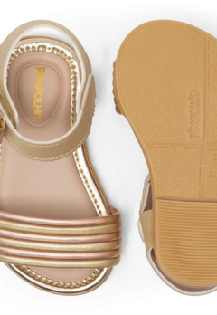Sandália infantil Pimpolho Dourada - comprar online