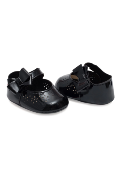Sapato infantil Pimpolho preto com laço - comprar online