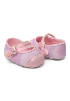 Sapato infantil Pimpolho rosa com laço - comprar online