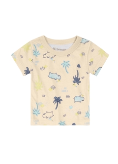 Jardineira e camiseta bebê menino Brandili Baby na internet