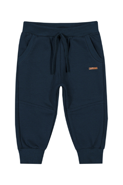 Calça em Moletom Felpado Azul Marinho Colorittá - comprar online