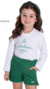 Conjunto Infantil Estampado Verde Serelepe