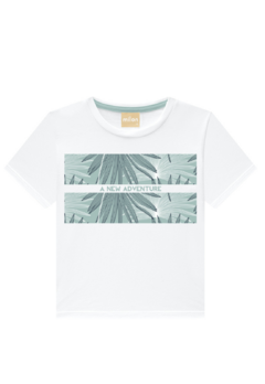 Conjunto Camiseta Bermuda em moletom MIlon - comprar online