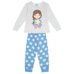 Pijama em m/malha Estampado Milon - comprar online