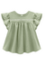 Conjunto Blusa Cotton Shorts Voil Verde Milon - comprar online