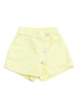 Shorts Saia infantil Sarja Comfort Amarelo Have Fun na internet