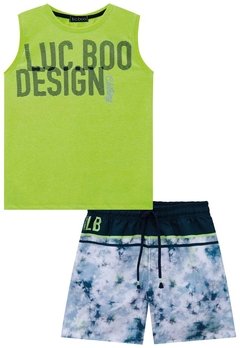 Conjunto Regata Verde Designer LucBoo