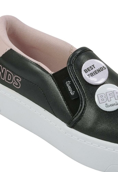 Sapato Slide Friends Preto TWEENIE - comprar online