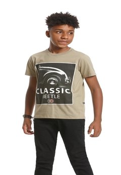 Camiseta Infantil Marrom Classic Banana Danger