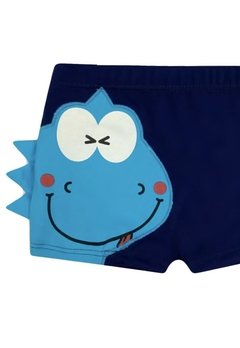 Sunga Infantil Azul Dino Pupi - comprar online