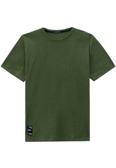 Camiseta Infantil Basica Verde Johnny Fox