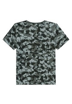 Camiseta MC Malha Rotativo Camuflada Verde Johnny Fox - comprar online