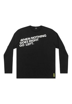 Camiseta ML Infantil Preta When Nothing Elian