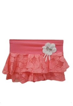 Conjunto Blusa Shorts Saia Estampado Rosa Carol e Dani - comprar online