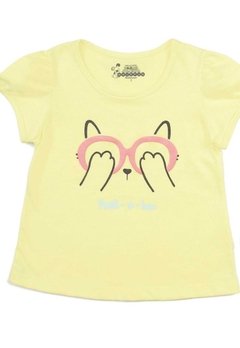 Pijama Infantil Estampado Amarelo Have Fun - comprar online