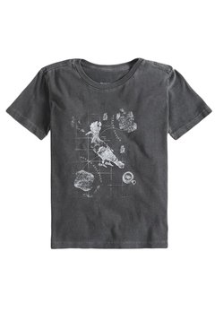 Camiseta Infantil Estampada Cinza Reserva Mini