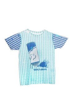 Camiseta T-Shirt Spray Color Estampado Mini Us