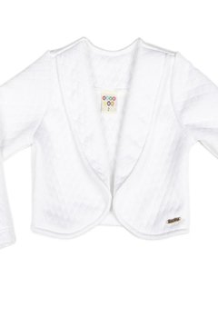 Bolero Infantil Branco Have Fun