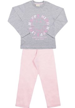 Pijama Infantil Estampado Mescla Vrasalon