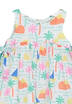 Vestido Verão Alças Estampado Infantil Mon Sucrê - comprar online