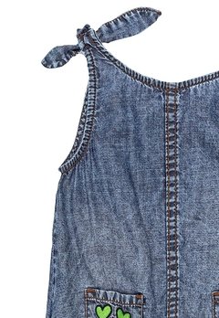 Macacão Infantil Jeans Animê - comprar online