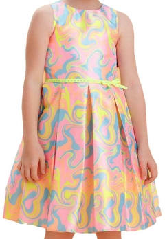 Vestido Infantil Estampado Neon Petit Cherie - comprar online