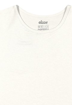 Blusa Básica Infantil Branco Elian - comprar online