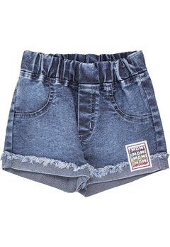 Shorts Infantil Jeans Momi