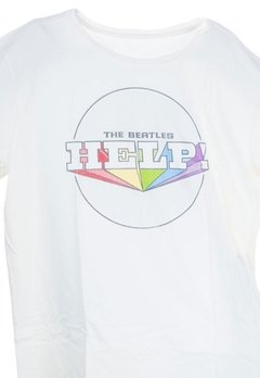 Camiseta MC Help The Beatles Branco Mini Us - comprar online