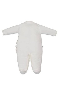 Macacão Longo Bebê Branco Girafa3 Upi Uli - comprar online