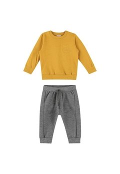 Conjunto Calça Infantil Amarelo Colorittá