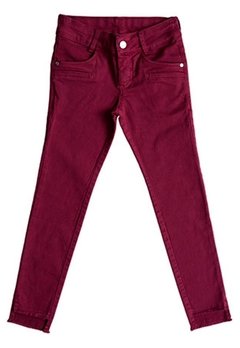 Calça Sarja Infantil Vinho Pull-ga