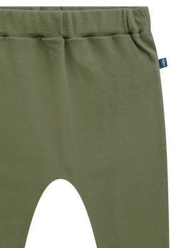 Calça Bebê Moletom Suedine Verde Açucena - comprar online