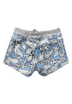 Shorts Infantil Moletinho Estampado Dogs Animê - comprar online