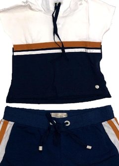 Conjunto Blusa Shorts Off White BUGBEE - comprar online