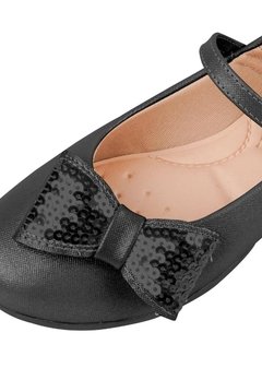 Sapato Infantil Preto Laço Pampili - comprar online