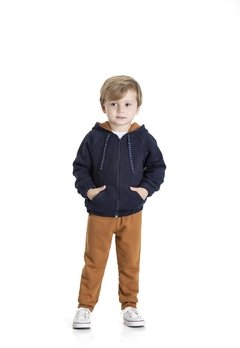 Conjunto Longo ML Marinho Capuz TMX Kids e Teens - comprar online