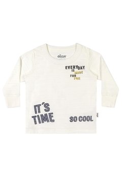 Camiseta ML Everyday So Cool Off White ELIAN