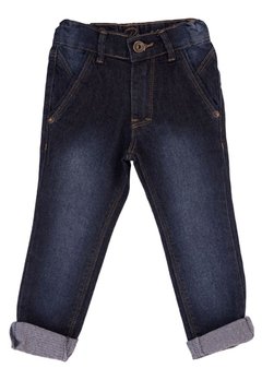 Calça Jeans Infantil Preto Pull-ga