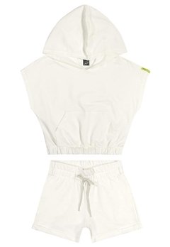 Conjunto Infantil Capuz Off White Elian - comprar online