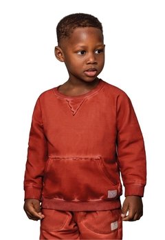 Blusa ML Infantil Vermelha Colorittá
