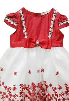 Vestido Festa Bebê Vermelho Petit Cherie - comprar online