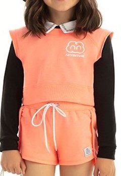 Conjunto Infantil Laranja Hi! Angel - comprar online