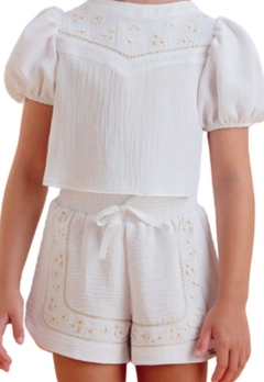 Conjunto Branco Girassol Infantil Petit Cherie - comprar online