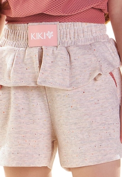 Conjunto Blusa Rosa Shorts Areia Infantil Kikixodó - comprar online