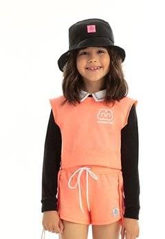 Conjunto Infantil Laranja Hi! Angel