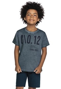 Camiseta Infantil Cinza Colorittá