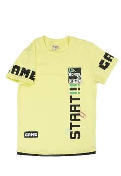 Camiseta Infantil Start Amarela Have Fun - comprar online