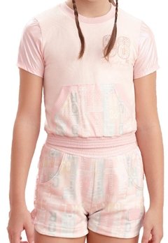 Conjunto Shorts Infantil Rosa 98 Petit Cherrie - comprar online