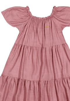 Vestido Infantil Rosa Colorittá - comprar online